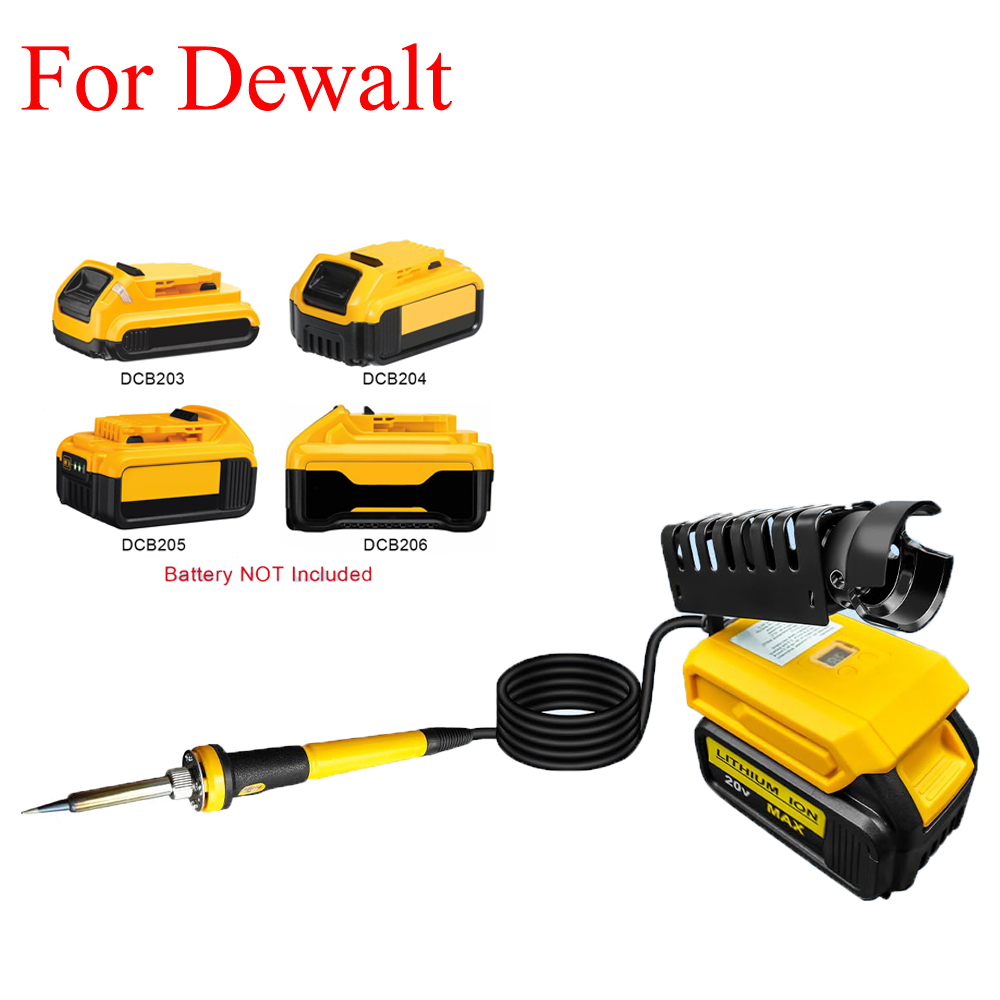 Diy Electronics Tools - 휴대용 납땜인두 키트, 디월트 20V 배터리