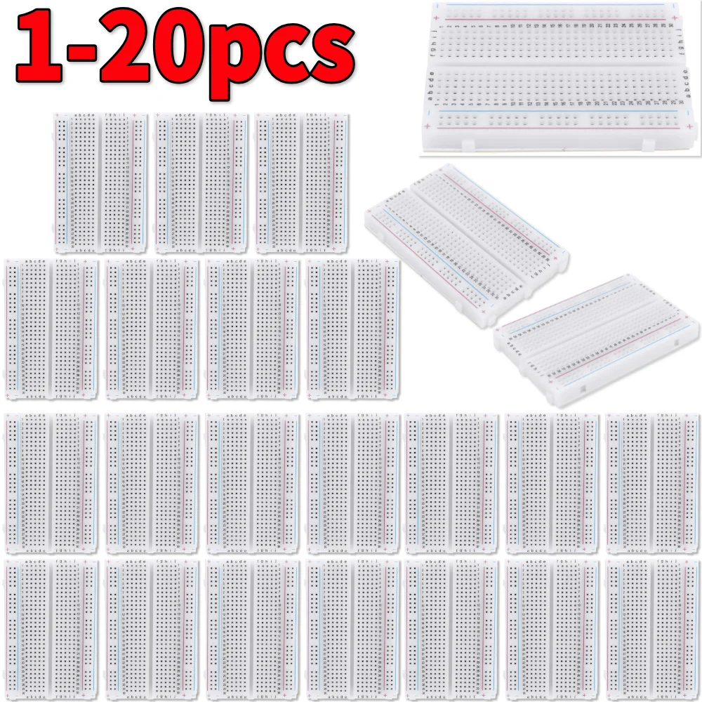 Diy Electronics Circuits - 1-20pcs 400 타이 포인트 솔더리스 PCB