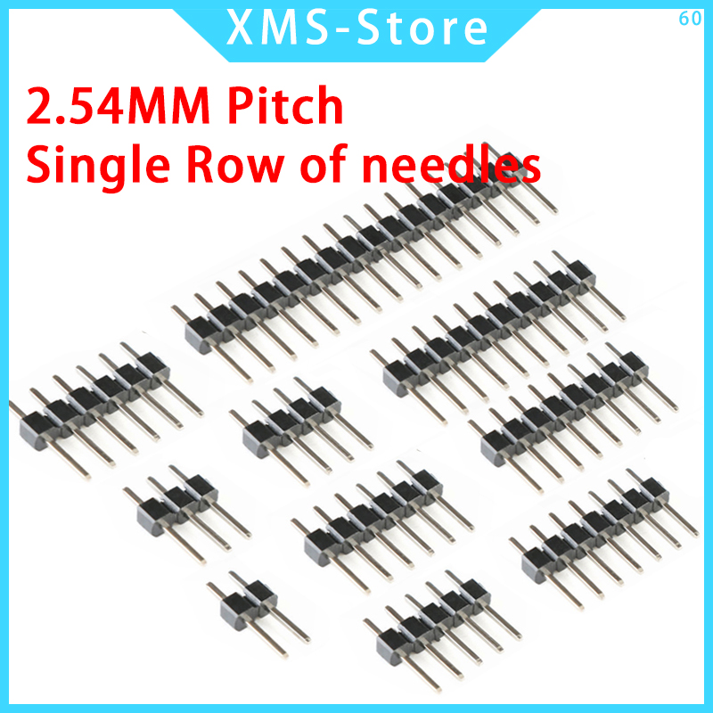 Male Female Header Pin - 2.54mm 단일 행 남성형 PCB 보드