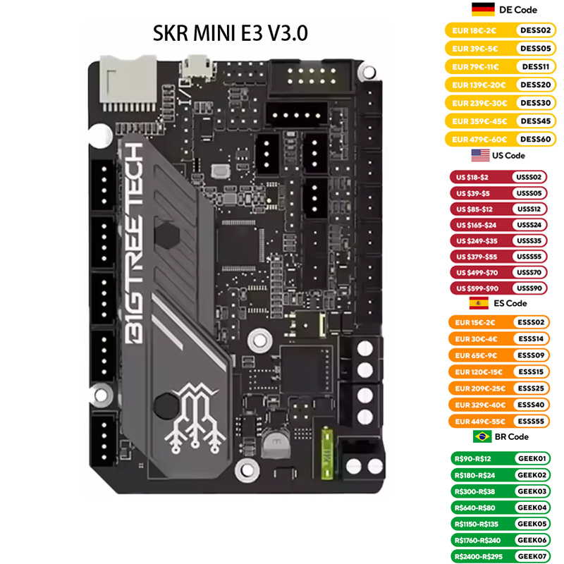 Creality Printer K1 - BIGTREETECH SKR 미니 E3 V3.0 3D