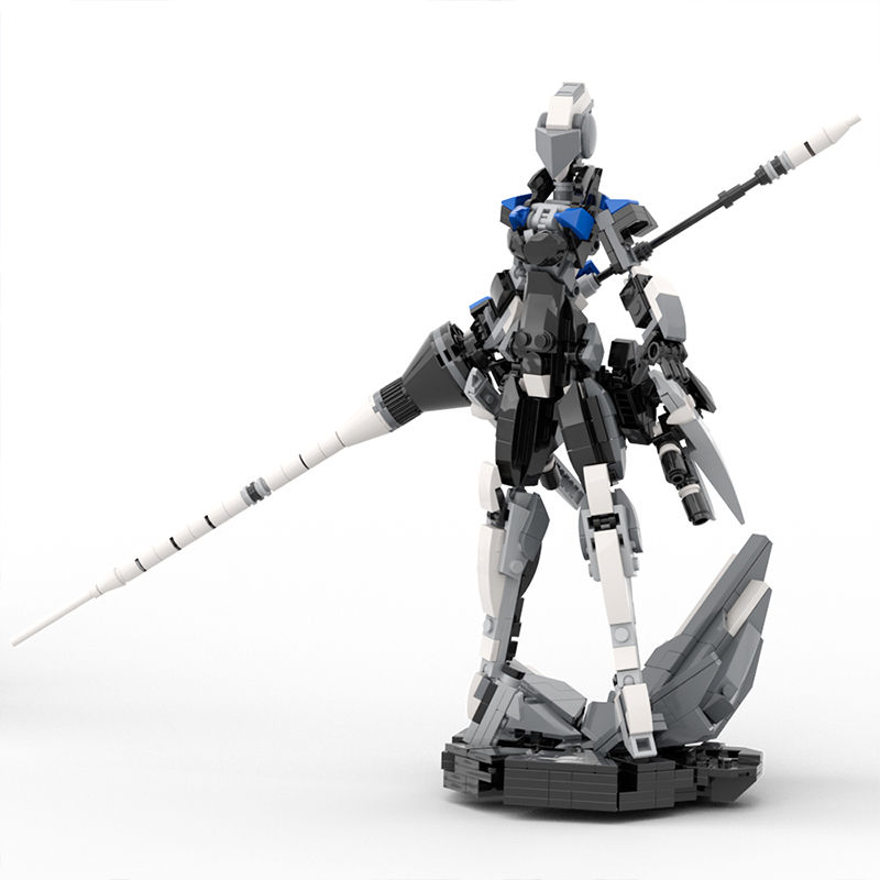 Diy Electronics Pdf - MOC Mech 여성 로봇 랜서 Valkyrie