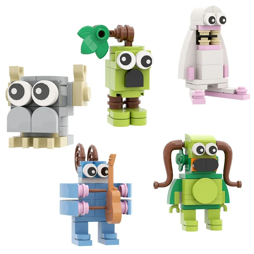 MOC Brickheadzs 빌딩 블록 My Singi - Diy Electronics Gift Ideas 리뷰 및 가격