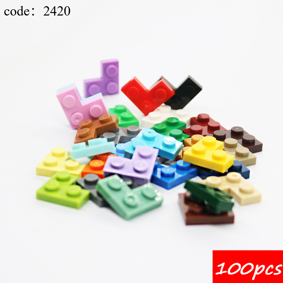 100PCS MOC 2420 플레이트 2x2 빌딩 블록 - Diy Electronics Gift Ideas 리뷰 및 가격