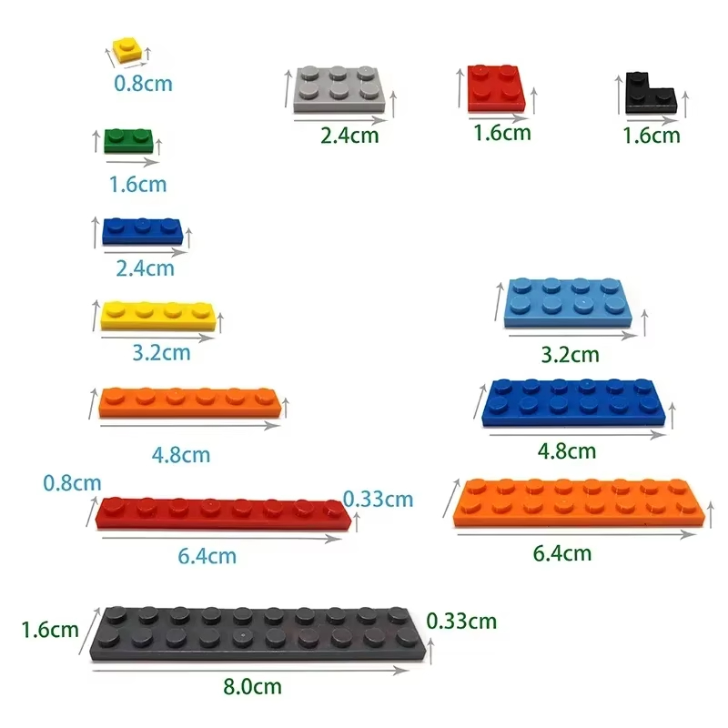 100PCS MOC 2420 플레이트 2x2 빌딩 블록 - Diy Electronics Gift Ideas 리뷰 및 가격