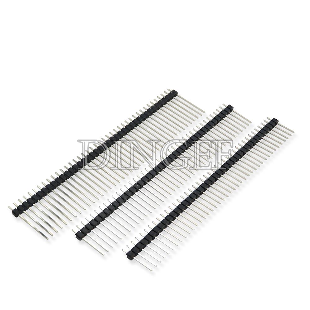 5PCS 40PIN 2.54mm 단일 행 남성 커넥터  - Male Female Header Pin 리뷰 및 가격
