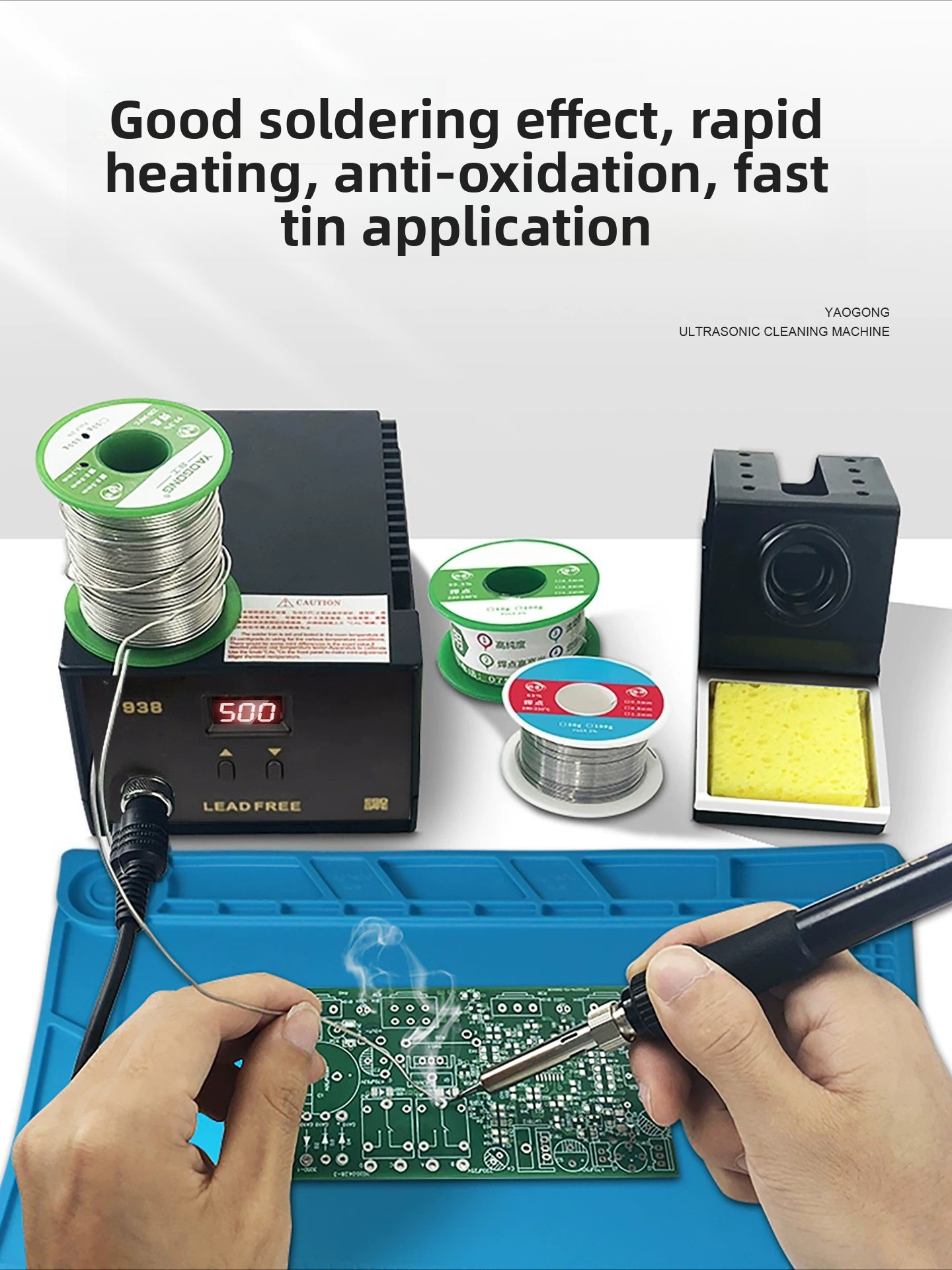 936B 60W 온도 조절 가능 납땜 스테이션 – 가정 - Diy Electronics Workstation 리뷰 및 가격