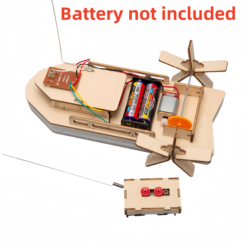 DIY 원격 조종 보트 장난감 나무 RC 보트 전자식  - Diy Electronics India 리뷰 및 가격