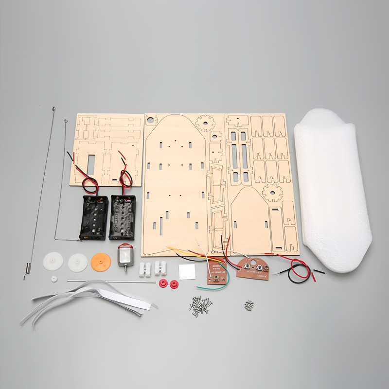 DIY 원격 조종 보트 장난감 나무 RC 보트 전자식  - Diy Electronics India 리뷰 및 가격