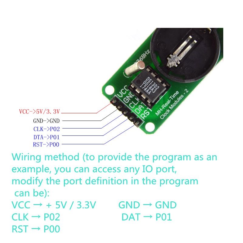 AEAK 스마트 전자 제품 DS1302 실시간 시계 모 - Diy Electronics For Sale 리뷰 및 가격
