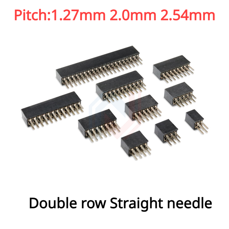 10Pcs 1.27mm 2.0mm 2.54mm 피치 2 - Male Female Header Pin 리뷰 및 가격