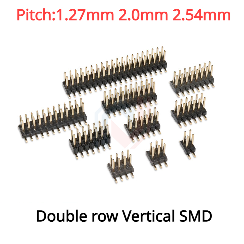 10Pcs 1.27mm 2.0mm 2.54mm 피치 2 - Male Female Header Pin 리뷰 및 가격