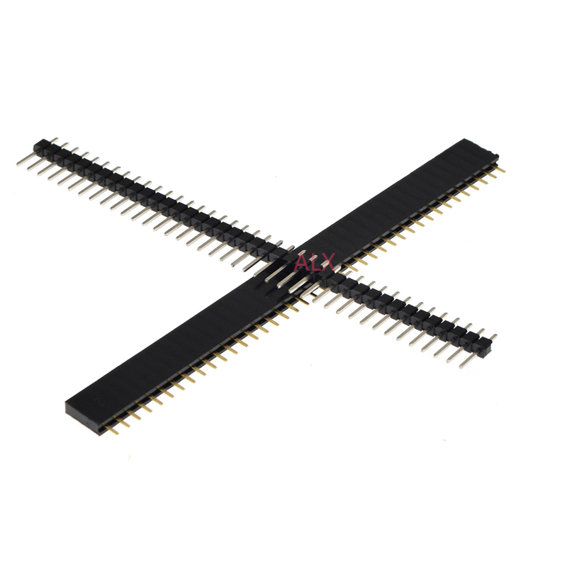 5/10Pcs 2.54mm 40 핀 1x40 2X40  - Male Female Header Pin 리뷰 및 가격