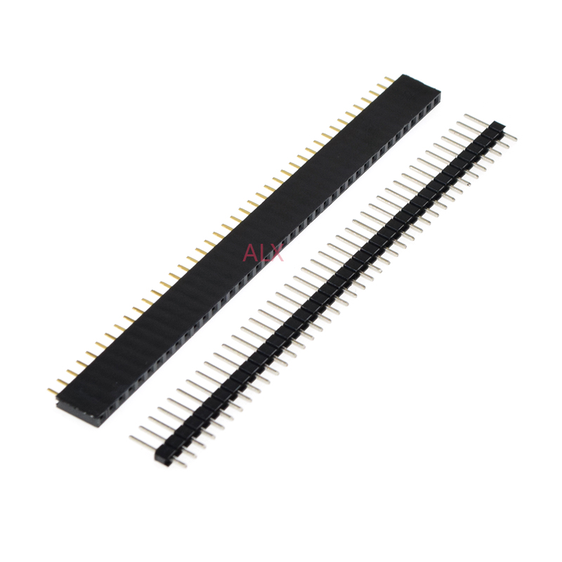 5/10Pcs 2.54mm 40 핀 1x40 2X40  - Male Female Header Pin 리뷰 및 가격