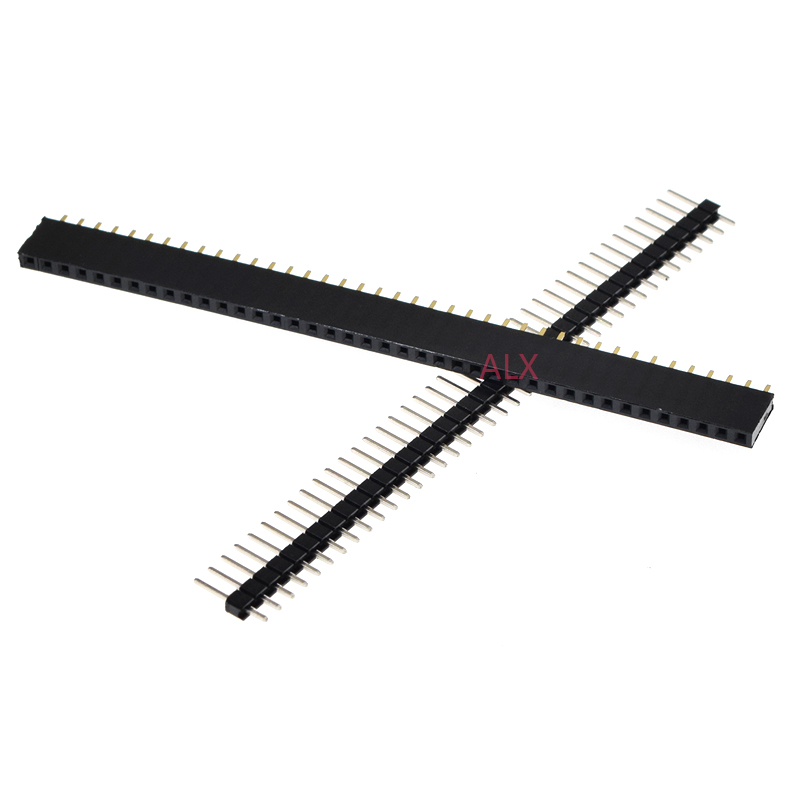 5/10Pcs 2.54mm 40 핀 1x40 2X40  - Male Female Header Pin 리뷰 및 가격