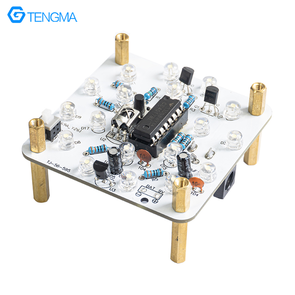 DIY 적외선 원격 제어 야간 조명 키트 - LED 납 - Diy Electronics India 리뷰 및 가격