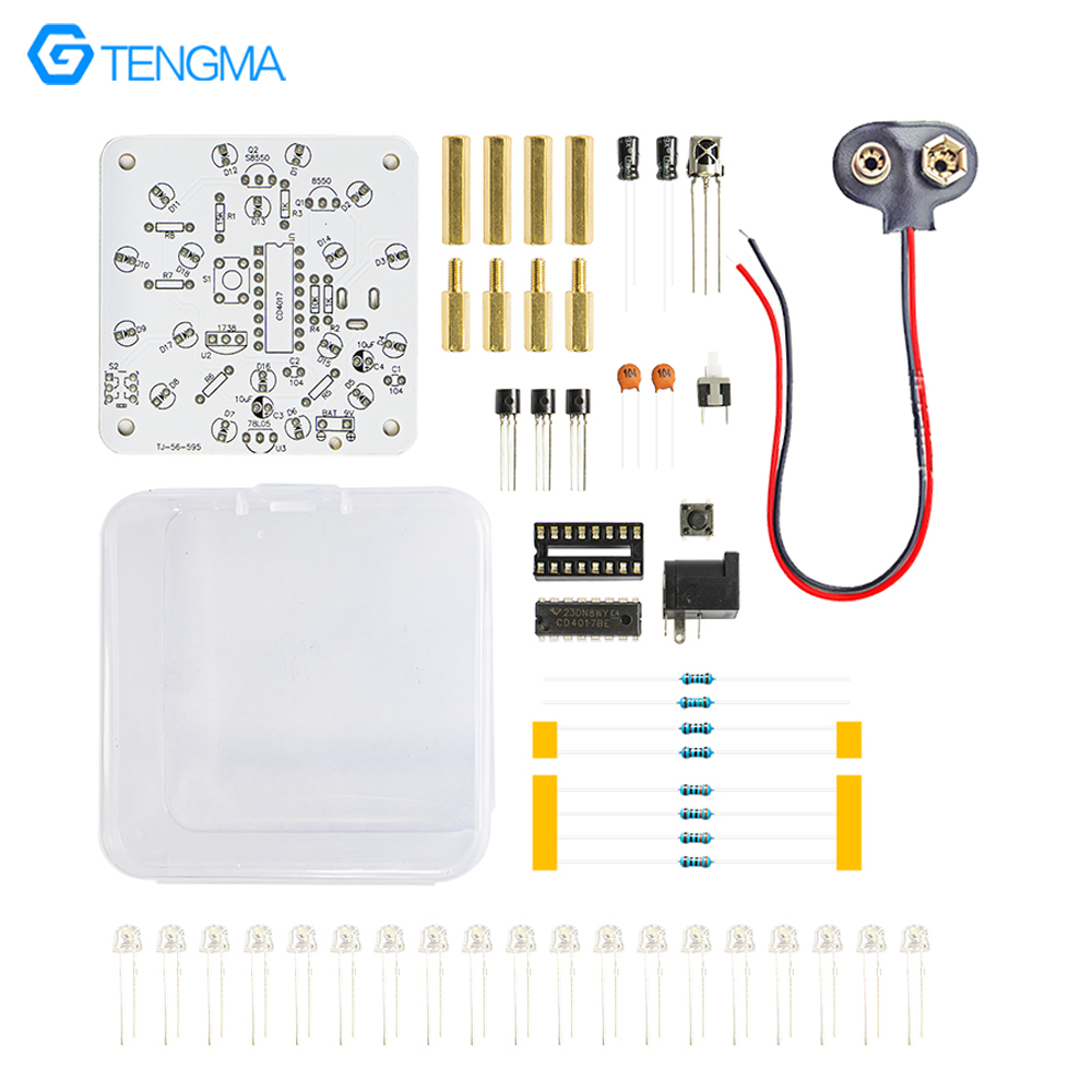 DIY 적외선 원격 제어 야간 조명 키트 - LED 납 - Diy Electronics India 리뷰 및 가격