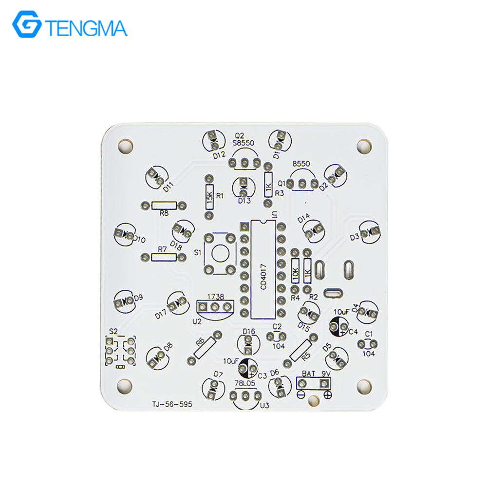 DIY 적외선 원격 제어 야간 조명 키트 - LED 납 - Diy Electronics India 리뷰 및 가격
