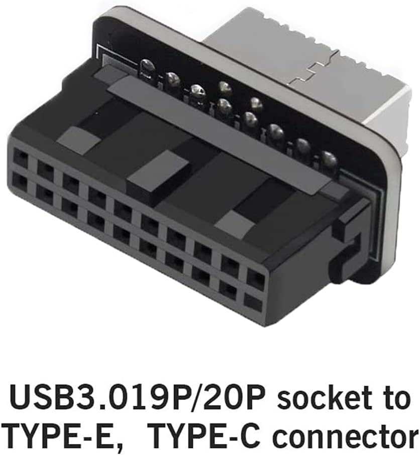 USB 3.0 19/20핀-타입 E 어댑터, 타입-E  - Male Female Header Pin 리뷰 및 가격