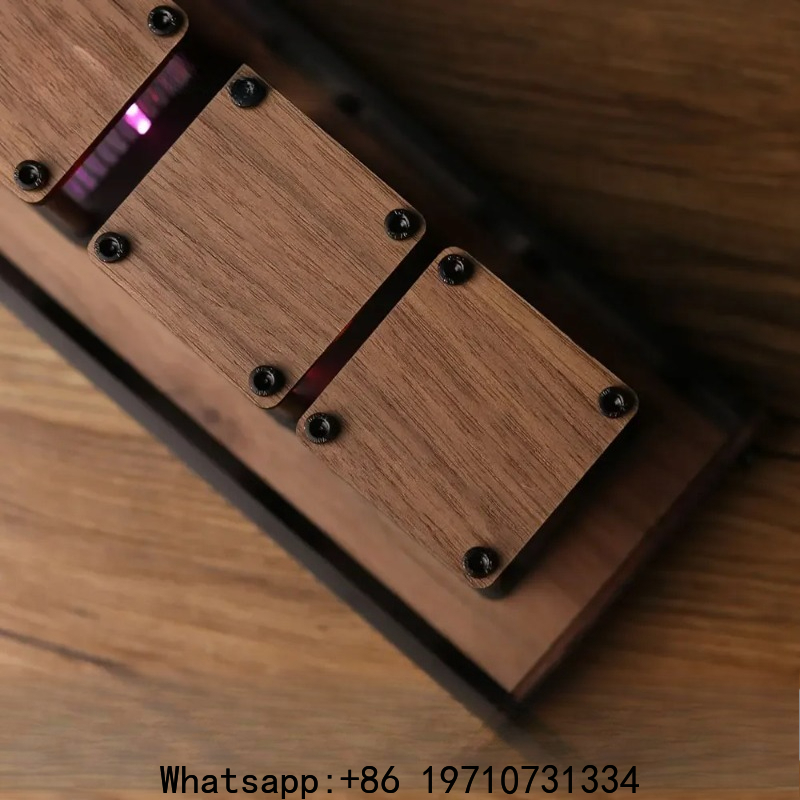 닉시 튜브 시계 DIY 테이블 시계 LED 전자식 데스 - Diy Electronics Gift Ideas 리뷰 및 가격
