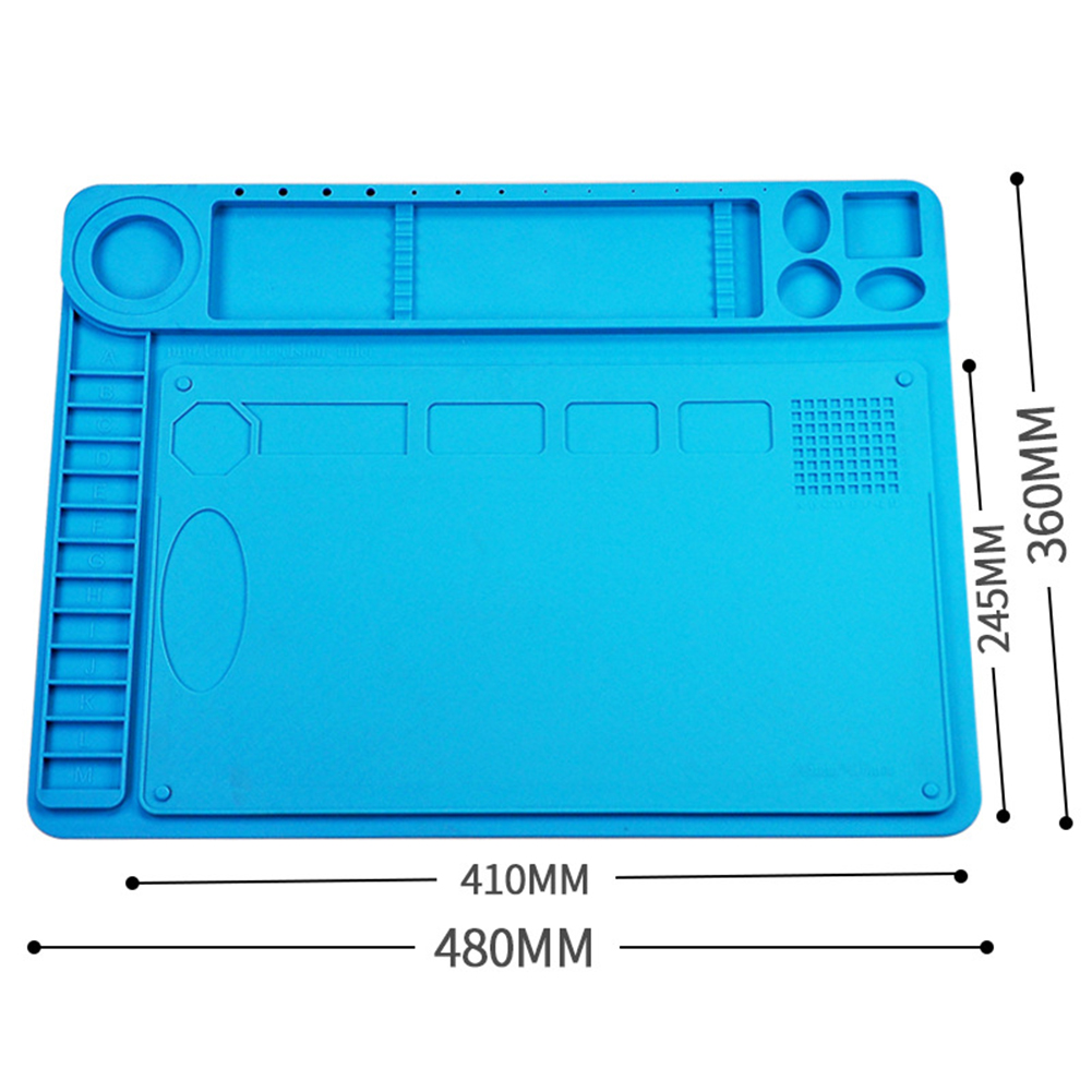 내열성 실리콘 납땜 매트 48x36cm 전자제품, 휴대 - Diy Electronics Workstation 리뷰 및 가격