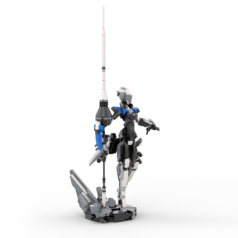 MOC Mech 여성 로봇 랜서 Valkyrie 모델  - Diy Electronics Pdf 리뷰 및 가격