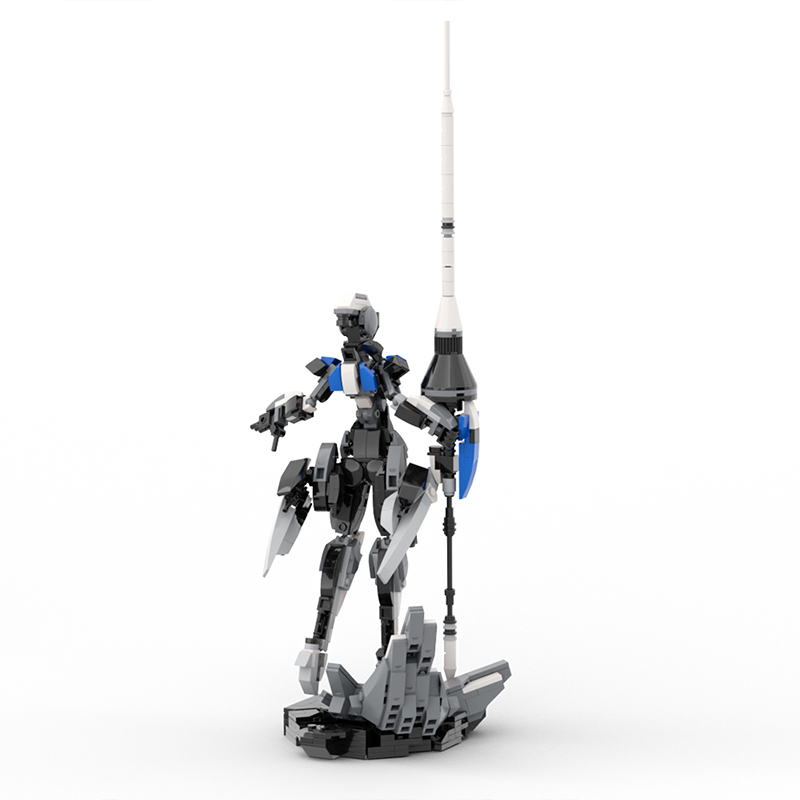 MOC Mech 여성 로봇 랜서 Valkyrie 모델  - Diy Electronics Pdf 리뷰 및 가격
