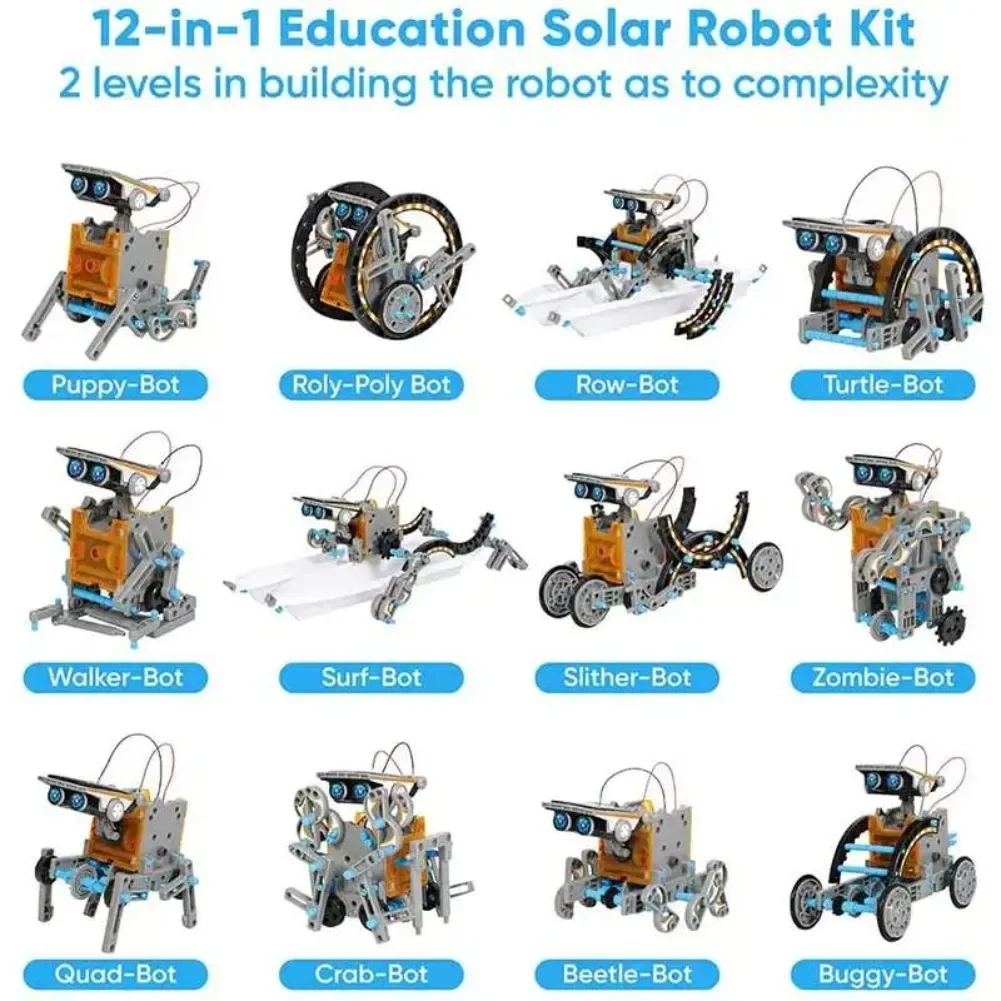 13 in 1 태양열 구동 로봇 과학 키트 DIY 빌딩 - Diy Lego Electronics 리뷰 및 가격