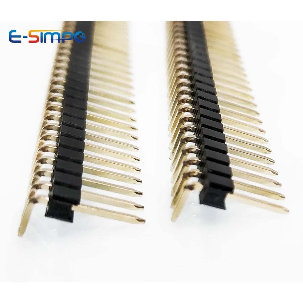 100pcs 2.54mm 단일 행 깨지기 쉬운 1X40 - Male Female Header Pin 리뷰 및 가격